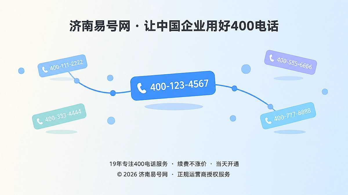 400电话公开信息统一治理配图